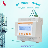 Medidor de Energía Monofásico Acrel para Riel DIN, DC48V, 6 Bucles, Comunicación RS485, Protocolo Modbus-RTU, AMC16L-DETT