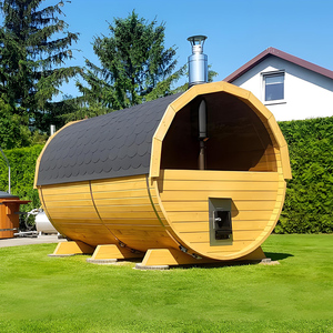 Facile installazione 4-6 persona finestre panoramiche barilotto all'aperto vapore <span class=keywords><strong>Spa</strong></span> vasche per <span class=keywords><strong>Sauna</strong></span> camere - Product Image 6