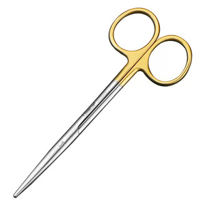 Langminikon Surgical Scissors Straight Head 25mm Blade Stainless Steel Medical Instrument - Product Image 1