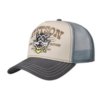 Nueva Gorra de Béisbol Unisex de 6 Paneles con Malla Transpirable y Combinación de Colores, Gorra Trucker con Bordado Transfronterizo