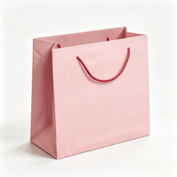 Sacs en papier classiques de luxe durables avec logo personnalisé et poignée en corde de coton |   Emballage de supermarché écologique biodégradable numérique