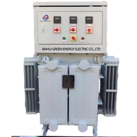 Régulateur stabilisateur de tension automatique triphasé à induction immergé dans l'huile 500kva Avr 380v/400/415vac