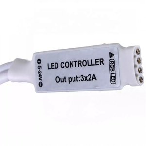 <span class=keywords><strong>Mini</strong></span> IR 44 Phím Điều Khiển Từ Xa DC12V Đèn Dimmer Không Dây <span class=keywords><strong>Mini</strong></span> LED RGB Điều Khiển Cho 3528 5050 RGB LED Strips Ánh Sáng - Product Image 4