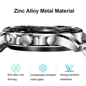 Reloj Inteligente para Hombre <span class=keywords><strong>NX1</strong></span> con Pantalla HD de 1.32 Pulgadas y 360*360, Estilo Ejecutivo, Reloj Inteligente <span class=keywords><strong>2022</strong></span>, Reloj Inteligente con Brazalete, Resistente al Agua - Product Image 5