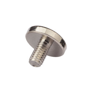 Tornillo de máquina de cabeza plana grande niquelado de acero del zócalo del queso - Product Image 5