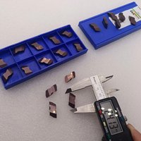 TOP NOTCH GROOVING INSERTS CUT OFF Blades Kenna Metal NT3R KCU10 Threading Insert Carbide