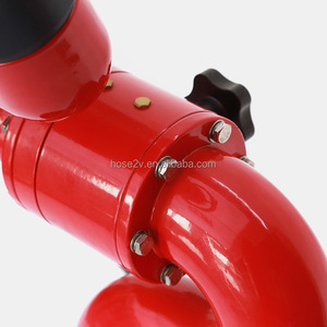 Cañón de Agua Rotatorio Ajustable TOWAY, <span class=keywords><strong>Monitor</strong></span> de Incendios de 20W/30W/40W/50W, Aleación de Aluminio/Acero Inoxidable, Tipo de Brida de Entrada, 8 bar - Product Image 5