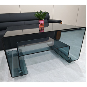 Bộ bàn ăn kính cường lực hiện đại, tùy chọn mặt bàn đá cẩm thạch, chống nước, thiết kế đương đại, dùng cho nhà ở, văn phòng, phòng tắm - Product Image 4