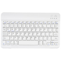 Teclado Inalámbrico con Panel Táctil, Recargable por USB-C, Retroiluminación LED, BT 5.0, Tamaño Completo para iPad 10.9, Tabletas Samsung y Xiaomi