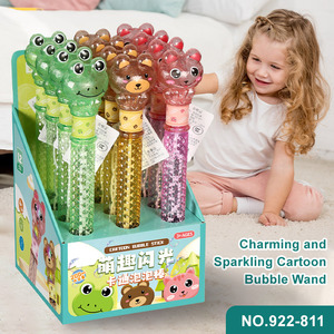Tùy Chỉnh Trẻ Em Ngoài Trời Bong Bóng Cây Đũa Phép Kết Hợp Gói Cầm Tay Phim Hoạt Hình Bong Bóng Đồ Chơi Mùa Hè Long Lanh Động Vật Thổi Bong Bóng Đồ Chơi - Product Image 5