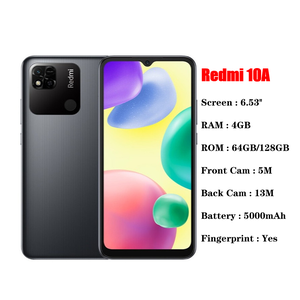Venta al por mayor <span class=keywords><strong>Redmi</strong></span> <span class=keywords><strong>10A</strong></span> Teléfono inteligente de segunda mano 6,5 "Pantalla LCD 5000mAh Batería 4 + 64GB/4 + 128GB Almacenamiento G LTE - Product Image 4