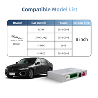 Kit de rétrofit sans fil Rhythm CarPlay Decoder avec Mirror Link et interface Android Auto pour Jaguar XE XFL F-Type F-Pace