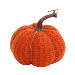 Decoraciones de Calabaza para el Festival de la Cosecha, Rellenas de Algodón PP, Adornos de Tela Tejida para Escritorio, Decoración de Mesa de Acción de Gracias - Product Image 5