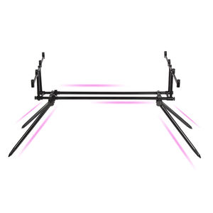 Soporte para Cañas de Pescar <span class=keywords><strong>4</strong></span> en 1 para Pesca de Carpa y Pesca General, con Estuche de Transporte, Aleación de Aluminio, 140*61*89cm - Product Image 5