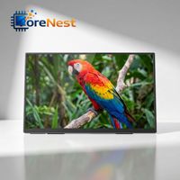 CoreNest 23,8 Zoll Tragbarer Touchscreen-Monitor 120Hz IPS-Display 100% SRGB 10-Punkt-Touch Externer Monitor für PC Laptop
