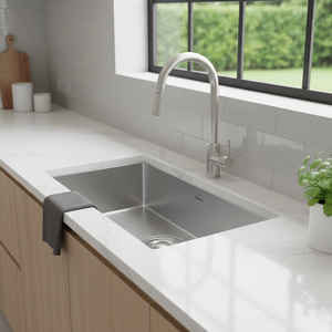[CALMFORTE] CALMFORTE 830 Durable 1.2T STS Premium Hand Made Sink with Coni Clear Anti Bacterial and <b>Scratch</b> Shield - Product Image 3