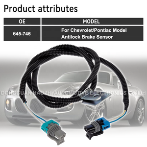 <span class=keywords><strong>สาย</strong></span>รัดสายไฟ ABS 645-746 22715444สำหรับ Chevrolet Pontiac รุ่น2005-2006ชุดสายไฟสำหรับประกอบ<span class=keywords><strong>สาย</strong></span>เคเบิล<span class=keywords><strong>รถยนต์</strong></span> - Product Image 2