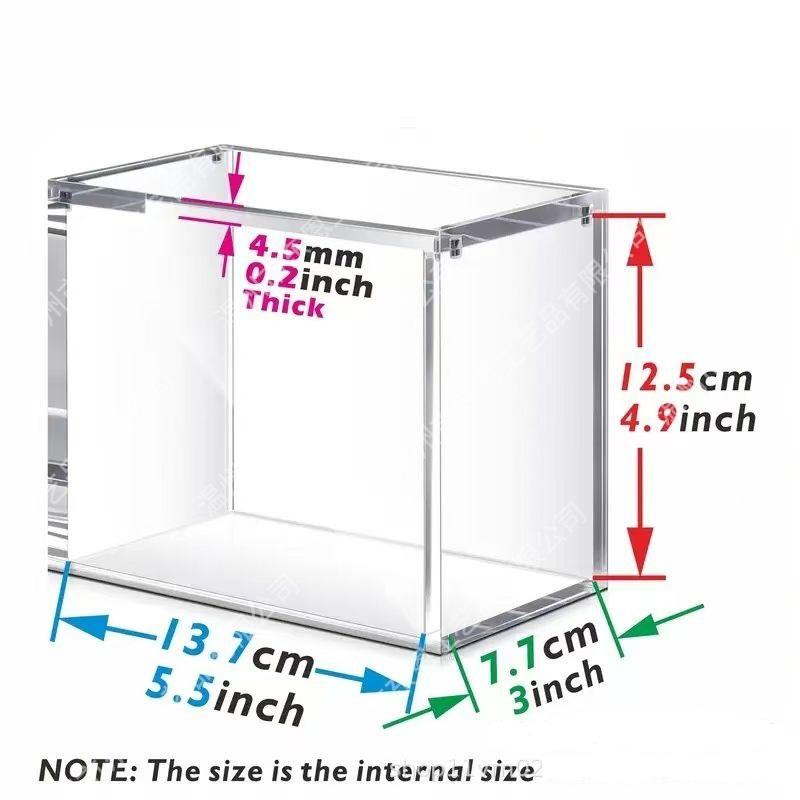 Boîte transparente (pas de cartes)