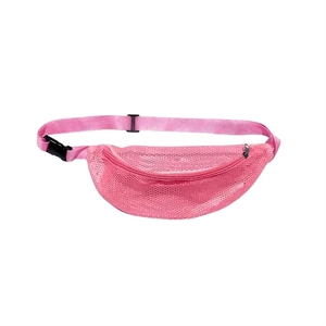 Riñonera de Playa de Nailon OEM con Cierre de Cremallera para Adultos y Niños Unisex - Perfecta para Recoger Conchas Marinas y Actividades al Aire Libre - Product Image 5
