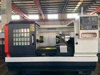 Torno CNC de bajo costo CK6150, herramienta de torno Horizontal de cama plana automática, sistema de Control GSK de servicio medio de 220V