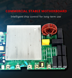 Estufa eléctrica de inducción <span class=keywords><strong>Wok</strong></span> para el hogar, dispositivo comercial de 3500W, con placas calientes, 5kw, Ce, OEM, de acero inoxidable - Product Image 4