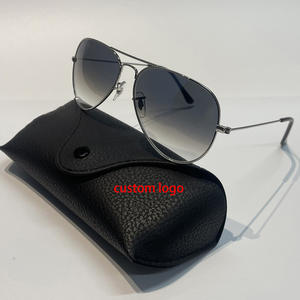 Lunettes de soleil pilote UV400 les plus vendues 2026 - Lunettes de soleil de créateur classiques en métal à verres dégradés - Product Image 6