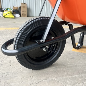<span class=keywords><strong>Brouette</strong></span> robuste avec <span class=keywords><strong>roues</strong></span> en caoutchouc massif de 14 pouces pour le marché sud-américain - Product Image 5