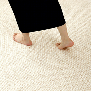 Alfombras Modernas de Poliéster Cuadradas de Color Sólido, Resistentes al Agua y a la Suciedad, con Base Antideslizante, Fáciles de Limpiar - Product Image 3