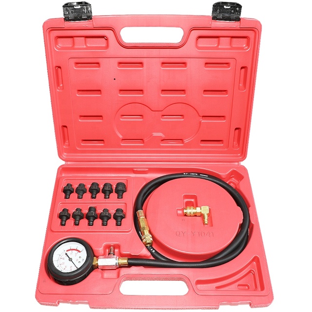 Multifunction Oil Pressure Gauge Engine Testing Tool