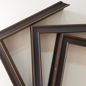 Moulure en bois massif 93455, 34x55mm, largeur de rainure 6mm, style moderne, bande décorative intérieure - Product Image 4