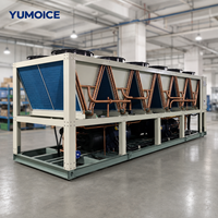 Unité de réfrigération portable multifonctionnelle à compresseur à vis, glycol, 20 kW, refroidisseur d'air, refroidisseurs de patinoire à glace, machine à patins à glace