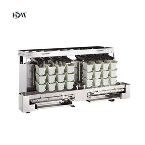 Máquina Empacadora Lineal Multicabezal de 8 Cabezales Antiadherente para Arroz con Carne Marinada - Product Image 1