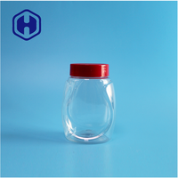 Bocaux personnalisables en plastique PET de 400 ml, étanches, sans BPA, de qualité alimentaire, pour bonbons, beurre de cacahuète, aliments en conserve, biscuits, sucre - Guangzhou