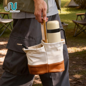 Bolsa de Lona de Alta Calidad para Herramientas, Porta Botellas, Ecológica, con Cierre de Cordón, Pequeña - Product Image 3