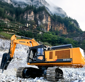 Excavatrice sur chenilles lourde Liugong 965EHD de 60 tonnes, haute puissance, pour le démolissement de roches - Product Image 6