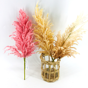 Ramas de Pampas Artificiales de Color Rosa, Plástico, <span class=keywords><strong>Phragmites</strong></span> <span class=keywords><strong>Australis</strong></span> - Product Image 2