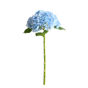 Hortensias Haute Qualité Artificielle Real Touch Latex <span class=keywords><strong>Hortensia</strong></span> Grande Tête Vert Blanc <span class=keywords><strong>Hortensia</strong></span> Fleur pour la Décoration de Mariage - Product Image 5