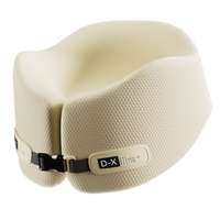Oreiller en mousse à mémoire de forme en forme de U, personnalisé, vente en gros d'usine, pour les voyages en avion, les trajets en voiture, design ergonomique compact, oreiller de voyage pour le cou