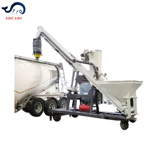 SDCAD professionelle kundenspezifische Zement-trockenpulver-auslauf- und entlademaschine großer Schraubenförderband