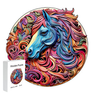 Puzzles en bois 3D personnalisés - Ensemble de jouets de <span class=keywords><strong>puzzle</strong></span> en bois uniques avec des designs créatifs et stimulants pour tous les âges - Product Image 1