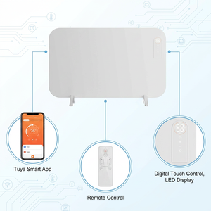 Dernier modèle <span class=keywords><strong>de</strong></span> panneau chauffant infrarouge intelligent WiF750W blanc autoportant, <span class=keywords><strong>chauffage</strong></span> électrique intelligent pour salon et chambre, ultra-mince 12 mm - Product Image 2