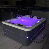 Haute qualité 2 personnes bains à remous extérieurs Baignoire Spa Smart Hot Tub