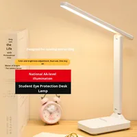 Lampe de bureau pliable moderne USB DC E26 LED avec gradation progressive et protection des yeux