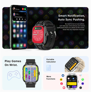 Smartwatch Quadrato C29 Pro con Schermo HD 2.19, Resistente all'Acqua IP65, Chiamate Bluetooth, Monitoraggio Frequenza Cardiaca e Sonno - Product Image 2