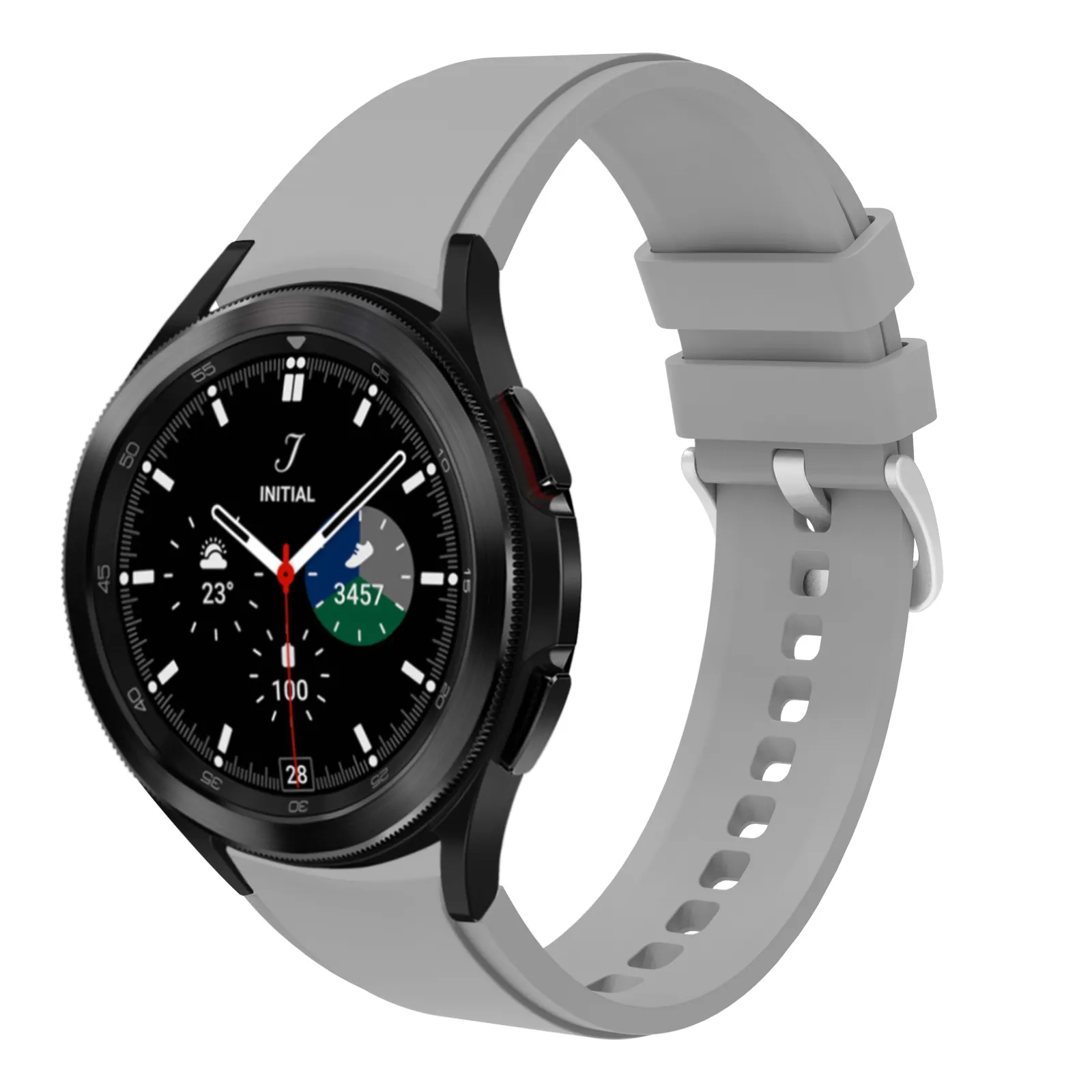 Chunging-Correa para Samsung Galaxy Watch Active/Active2, 40mm/44mm, pulsera deportiva de silicona de repuesto para Galaxy Watch 4