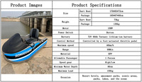 Jet ski électrique haute performance EPP 18KW 72V, charge rapide, 50 km/h, 1 place adulte, loisirs, course, sports nautiques