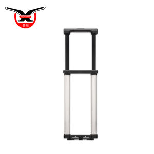 JX Factory Direct 2/3 Etapas Asa de equipaje de aleación de aluminio retráctil con botón para equipaje de 20 24 28 pulgadas - Product Image 4