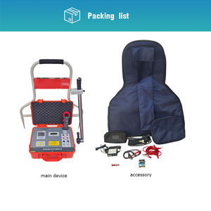 KD-212LD A-Frame enterré MV câble électronique broche pointage gaine détecteur de défauts localisateur et Thumpers avec sondes de tension à pas - Product Image 4