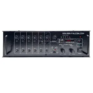 Großhandel BT5.0 SD-Karte MIC USB Power Mixer Digitale Lautsprecher Musik mischer Verstärker Audio