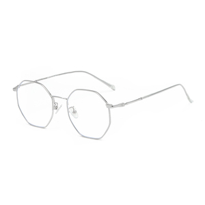<span class=keywords><strong>Gafas</strong></span> de lectura <span class=keywords><strong>para</strong></span> <span class=keywords><strong>adolescentes</strong></span>, montura de metal, irregulares, Penta, sencillas, THREE HIPPOS - Product Image 3